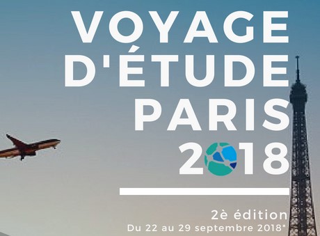 Voyage d'étude des mutuelles à Paris 2018, les inscriptions se poursuivent jusqu'au 30 Juin 2018