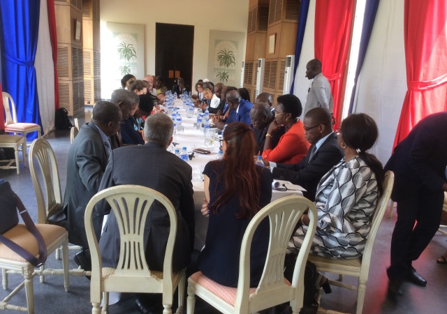 L'Ambassadrice de France santé mondiale en terre ivoirienne - 19 Décembre 2018 à Abidjan (Côte d'Ivoire)